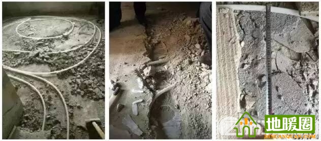 低價地暖到底有多可怕？掀開地板給你看！ 