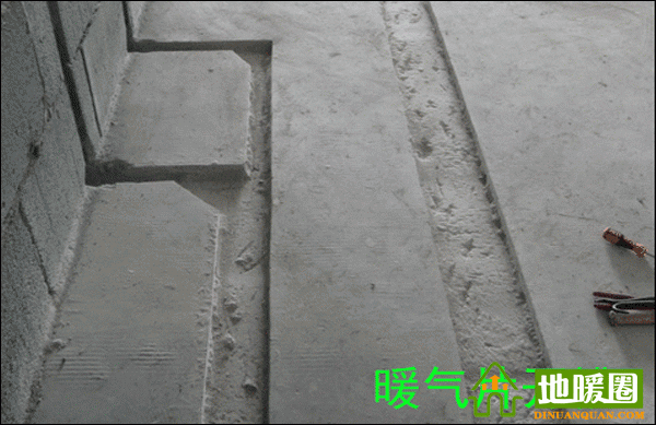 武漢暖氣安裝，暖氣開(kāi)槽